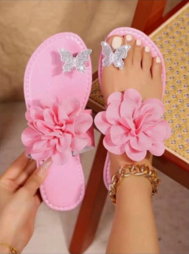 Women's Pretty little flower footwear
